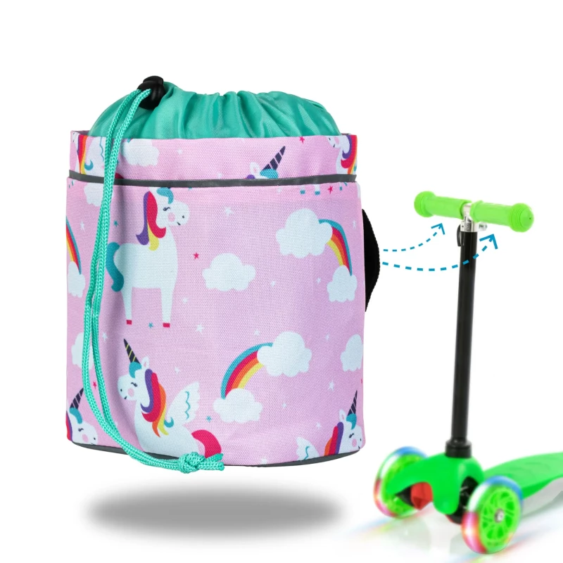 Kids Handlebar Bag - bunt - KHALISIA Fahrradtasche für Gepäckträg
