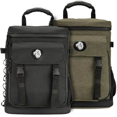Doppelpack CoolBag in Black, Khaki, Grey