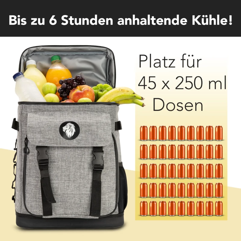 KHALISIA Weltneuheit! Kühltasche & Fahrradtasche, mit Picknickfac, 69,90 €